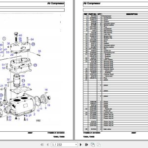 Volvo Penta Industrial Engine TD60A TD60B Parts Catalog 1