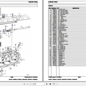 Volvo Penta Industrial Engine TD610V to TWD630VE Parts Catalog 1