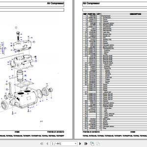Volvo Penta Industrial Engine TD70G to TID70GPP Parts Catalog 1