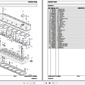 Volvo Penta Industrial Engine TD720VE PP Parts Catalog 1