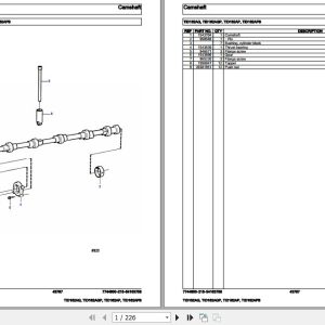 Volvo Penta Industrial Engine TID162AG to TID162APB Parts Catalog 1