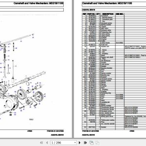 Volvo Penta Marine Diesel Engines AQD21B MD21B Parts Catalog 1