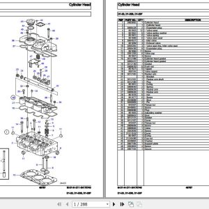 Volvo Penta Marine Diesel Engines D1 20 D1 20B D1 20F Parts Catalog 1