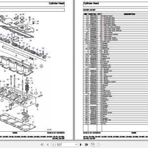 Volvo Penta Marine Diesel Engines D2 40 to D2 75F Parts Catalog 1