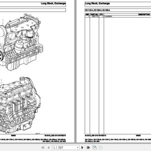 Volvo Penta Marine Diesel Engines D3 110I A to D3 190I Parts Catalog 1