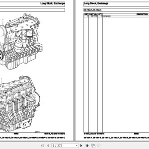 Volvo Penta Marine Diesel Engines D3 130A A to D3 190A C Parts Catalog 1