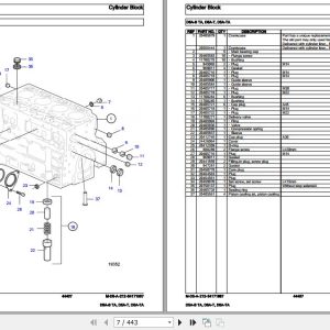 Volvo Penta Marine Diesel Engines D5A B TA to D5A TA Parts Catalog 1