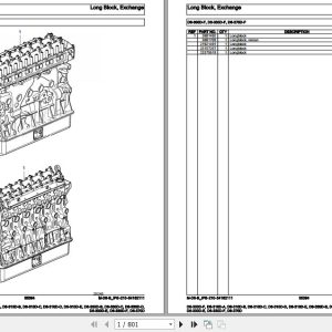 Volvo Penta Marine Diesel Engines D6 300D F to D6 370D Parts Catalog 1