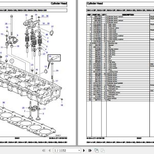 Volvo Penta Marine Diesel Engines D8A1 A MP to D8A6 A MH Parts Catalog 1