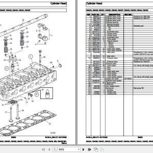 Volvo Penta Marine Diesel Engines D9A2A to D9A A Parts Catalog 1