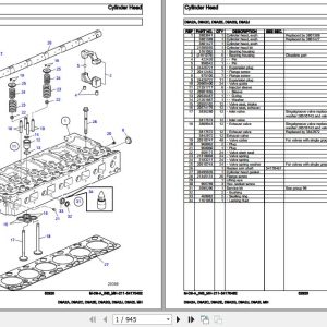 Volvo Penta Marine Diesel Engines D9A2A to D9A2L MH Parts Catalog 1