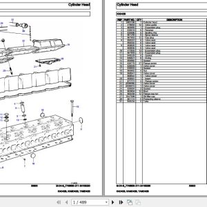 Volvo Penta Marine Diesel Engines KAD42B KAMD42B TAMD42B Parts Catalog 1