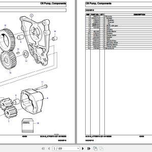 Volvo Penta Marine Diesel Engines KAD43P B Parts Catalog 1