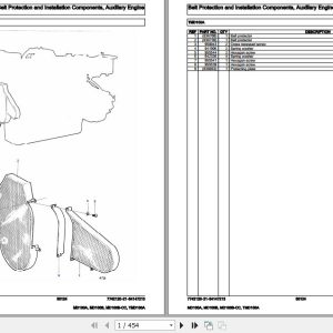 Volvo Penta Marine Diesel Engines MD100A to TMD100A Parts Catalog 1