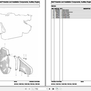 Volvo Penta Marine Diesel Engines MD120A to TMD120B Parts Catalog 1