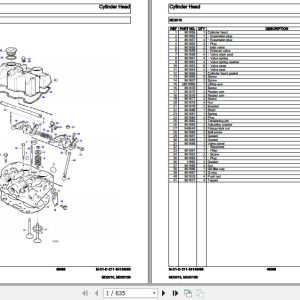 Volvo Penta Marine Diesel Engines MD2010 MD2010B Parts Catalog 1
