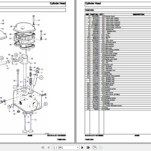 Volvo Penta Marine Diesel Engines TAMD103A Parts Catalog 1
