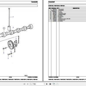 Volvo Penta Marine Diesel Engines TAMD122A to TMD122A Parts Catalog 1