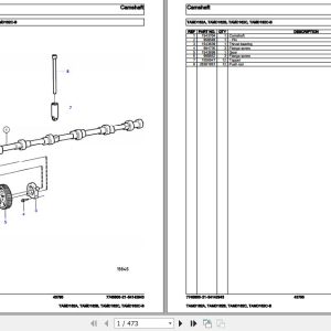 Volvo Penta Marine Diesel Engines TAMD162A to TAMD162C B Parts Catalog 1