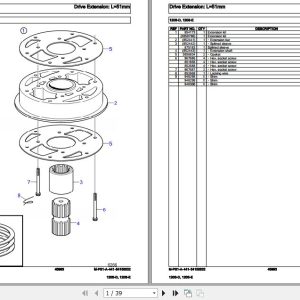 Volvo Penta Marine Drives Transmissions 120S D 120S E Parts Catalog 1