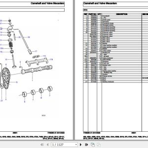 Volvo Penta Marine Drives Transmissions 430 to SP A2 Parts Catalog 1