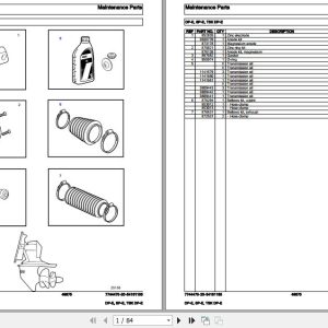 Volvo Penta Marine Drives Transmissions DP E to TSK DP E Parts Catalog 1