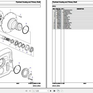 Volvo Penta Marine Drives Transmissions DPH D1 DPR D 2 Parts Catalog 1
