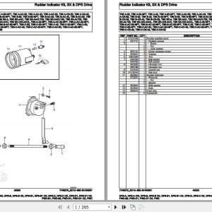 Volvo Penta Marine Drives Transmissions DPS A to FWD Parts Catalog 1