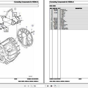 Volvo Penta Marine Drives Transmissions HS25 to HS25AE A Parts Catalog 1