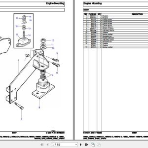 Volvo Penta Marine Drives Transmissions HS63A to ZF63 E Parts Catalog 1