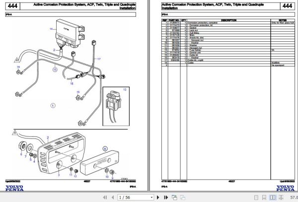 Volvo Penta Marine Drives Transmissions IPS A Parts Catalog 1