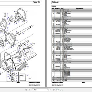 Volvo Penta Marine Drives Transmissions K25 to K40 Parts Catalog 1