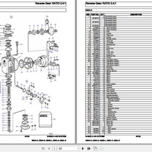 Volvo Penta Marine Drives Transmissions MS2A D to MS2L E Parts Catalog 1