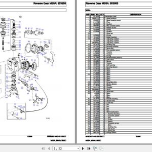 Volvo Penta Marine Drives Transmissions MS5A MS5B MS5C Parts Catalog 1