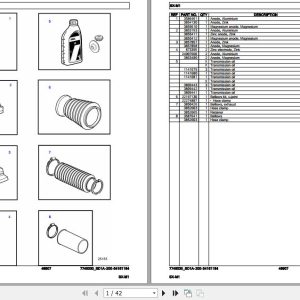 Volvo Penta Marine Drives Transmissions SX M1 Parts Catalog 1
