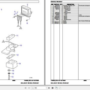 Volvo Penta Marine Drives Transmissions SX S to TSK SX SLT Parts Catalog 1