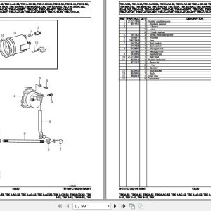 Volvo Penta Marine Drives Transmissions TSK A 32 to TSK Parts Catalog 1