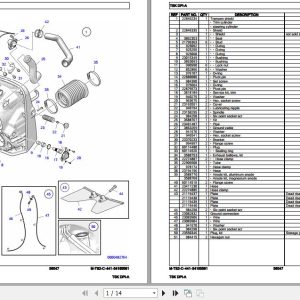 Volvo Penta Marine Drives Transmissions TSK DPI A Parts Catalog 1