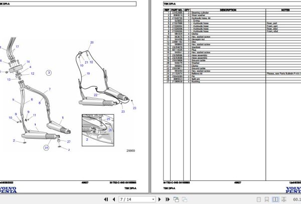 Volvo Penta Marine Drives Transmissions TSK DPI A Parts Catalog 2