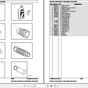 Volvo Penta Marine Drives Transmissions TSK SX M to TSK SX MHP Parts Catalog 1