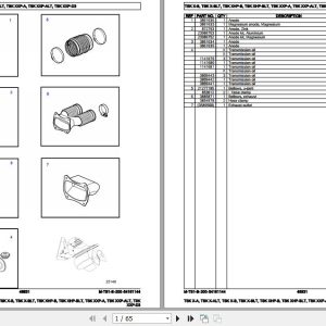Volvo Penta Marine Drives Transmissions TSK X A to TSK XXP D3 Parts Catalog 1