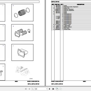 Volvo Penta Marine Drives Transmissions XDP A XDP B XDP D3 Parts Catalog 1