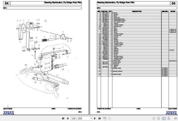 Volvo Penta Marine Gasoline Engines 251A Parts Catalog 2