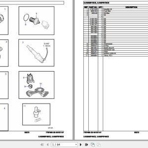 Volvo Penta Marine Gasoline Engines 3.0GSMBYMCE 3.0GSPBYMCE Parts Catalog 1