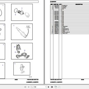Volvo Penta Marine Gasoline Engines 3.0GSMEFS 3.0GSPEFS Parts Catalog 1