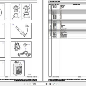 Volvo Penta Marine Gasoline Engines 4.3GIJWTR to 5.7GSICPL Parts Catalog 1