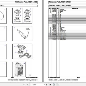 Volvo Penta Marine Gasoline Engines 4.3GXiE M to 4.3GXiE 225 S Parts Catalog 1
