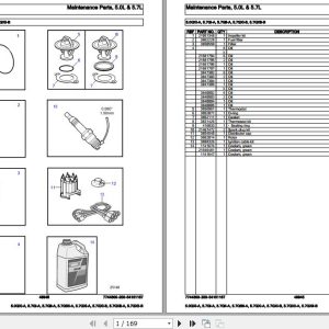 Volvo Penta Marine Gasoline Engines 5.0GXi A to 5.7GXiI B Parts Catalog 1