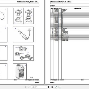 Volvo Penta Marine Gasoline Engines 5.0GXi P Parts Catalog 1