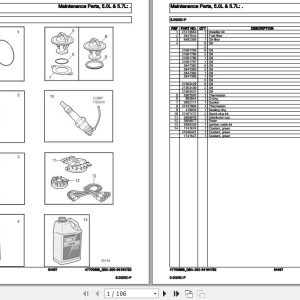 Volvo Penta Marine Gasoline Engines 5.0GXiC P Parts Catalog 1